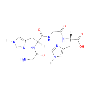 L-Histidine, N-[N-(N-glycyl-L-histidyl)glycyl]-