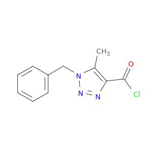 1-Benzyl-5-methyl-1H-1,2,3-triazole-4-carbonyl Chloride