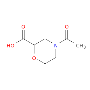 4-乙酰基-2-吗啉羧酸
