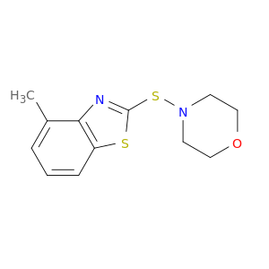 Morpholine, 4-[(4-methyl-2-benzothiazolyl)thio]-
