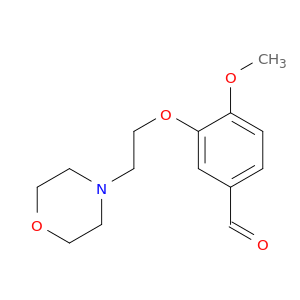 4-甲氧基-3-(2-N-吗啉基乙氧基)苯甲醛