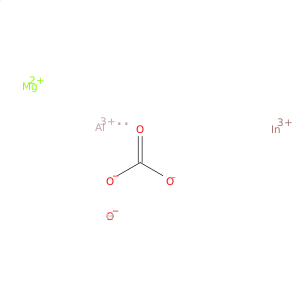 Aluminum indium magnesium carbonate hydroxide