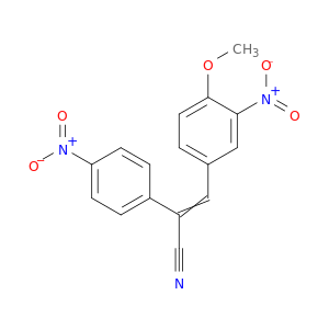Benzeneacetonitrile, a-[(4-methoxy-3-nitrophenyl)methylene]-4-nitro-