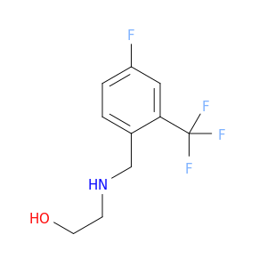 2-({[4-Fluoro-2-(Trifluoromethyl)Phenyl]Methyl}Amino)Ethan-1-Ol