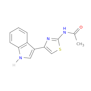 Acetamide, N-[4-(1H-indol-3-yl)-2-thiazolyl]-