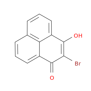 1H-Phenalen-1-one, 2-bromo-3-hydroxy-