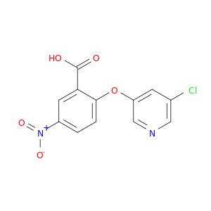 Benzoic acid,2-[(5-chloro-3-pyridinyl)oxy]-5-nitro-