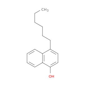 1-Naphthalenol, 4-hexyl-