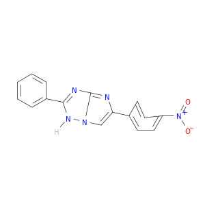 1H-Imidazo[1,2-b][1,2,4]triazole, 5-(4-nitrophenyl)-2-phenyl-