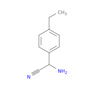 2-Amino-2-(4-ethylphenyl)acetonitrile