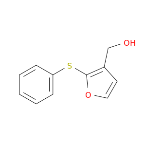 3-Furanmethanol, 2-(phenylthio)-