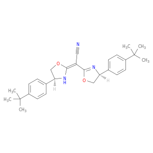 (4S)-(+)-4-[4-(叔丁基)苯基]-Α-[(4S)-4-[4-(叔丁基)苯基]-2-噁唑烷亚基]-2-噁唑啉乙腈