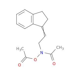 Acetamide, N-(acetyloxy)-N-[2-(2,3-dihydro-1H-inden-1-ylidene)ethyl]-