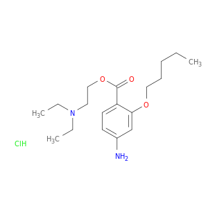 Benzoic acid,4-amino-2-(pentyloxy)-, 2-(diethylamino)ethyl ester, hydrochloride (1:1)