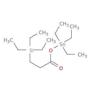 Silane, triethyl[3-oxo-3-[(triethylstannyl)oxy]propyl]-