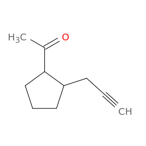 Ethanone, 1-[2-(2-propynyl)cyclopentyl]- (9CI)