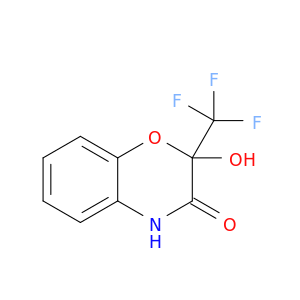 2H-1,4-Benzoxazin-3(4H)-one, 2-hydroxy-2-(trifluoromethyl)-