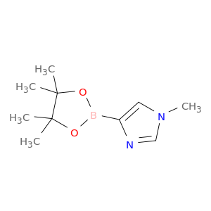 1-甲基-4-(4,4,5,5-四甲基-1,3,2-二氧硼杂环戊烷-2-基)-1H-咪唑