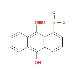 1-Anthracenesulfonic acid, 9,10-dihydroxy-