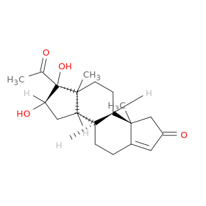 (3ar,3bs,5as,6s,7r,8as,8br)-6-acetyl-6,7-dihydroxy-3a,5a-dimethyl-3a,3b,4,5,5a,6,7,8,8a,8b,9,10-dodecahydrodicyclopenta[a,f]naphthalen-2(3h)-one