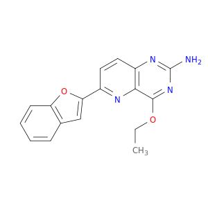 Pyrido[3,2-d]pyrimidin-2-amine, 6-(2-benzofuranyl)-4-ethoxy-