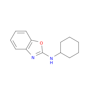 2-Benzoxazolamine, N-cyclohexyl-