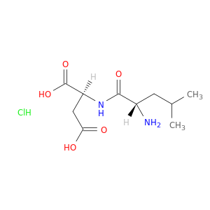 L-Aspartic acid, N-L-leucyl-, hydrochloride