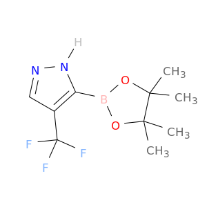 3-(4,4,5,5-四甲基-1,3,2-二氧硼杂环戊烷-2-基)-4-(三氟甲基)-1H-吡唑