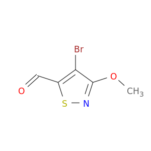 4-Bromo-3-methoxy-1,2-thiazole-5-carbaldehyde