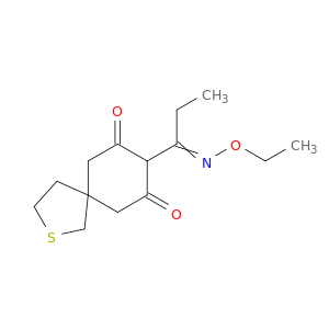 2-Thiaspiro[4.5]decane-7,9-dione, 8-[1-(ethoxyimino)propyl]-