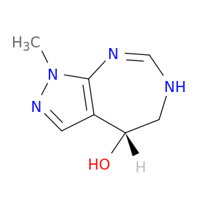 Pyrazolo[3,4-d][1,3]diazepin-4-ol, 1,4,5,6-tetrahydro-1-methyl-, (R)-