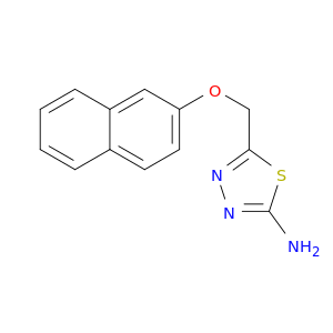 1,3,4-Thiadiazol-2-amine, 5-[(2-naphthalenyloxy)methyl]-