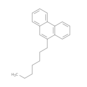 Phenanthrene,9-heptyl-