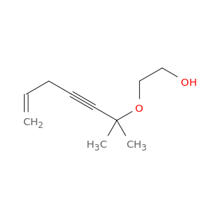 Ethanol, 2-[(1,1-dimethyl-5-hexen-2-ynyl)oxy]-