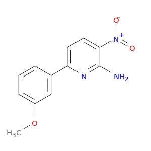 6-(3-methoxyphenyl)-3-nitro-2-pyridinamine