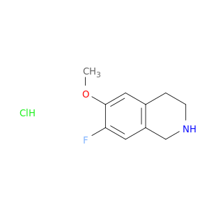 7-fluoro-6-methoxy-1,2,3,4-tetrahydroisoquinoline hydrochloride