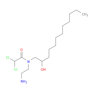 Acetamide, N-(2-aminoethyl)-2,2-dichloro-N-(2-hydroxydodecyl)-
