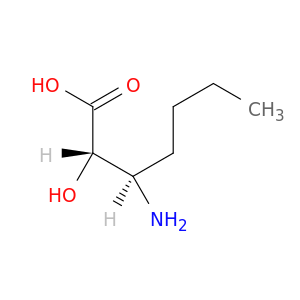 (2S,3R)-3-氨基-2-羟基庚酸