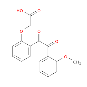 Acetic acid, [2-[(2-methoxyphenyl)oxoacetyl]phenoxy]-