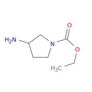 1-Pyrrolidinecarboxylic acid, 3-amino-, ethyl ester