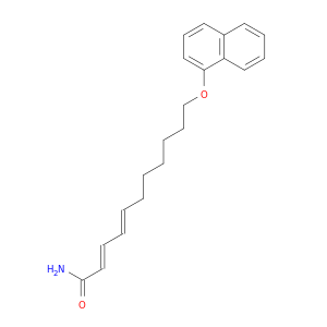 2,4-Undecadienamide, 11-(1-naphthalenyloxy)-, (E,E)-
