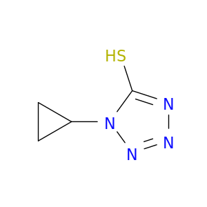 1-cyclopropyl-1H-1,2,3,4-tetrazole-5-thiol