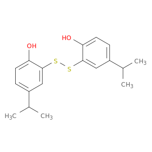 Phenol, 2,2'-dithiobis[4-(1-methylethyl)-