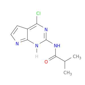 Propanamide, N-(4-chloro-1H-pyrrolo[2,3-d]pyrimidin-2-yl)-2-methyl-