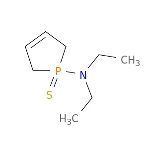 1H-Phosphol-1-amine, N,N-diethyl-2,5-dihydro-, 1-sulfide