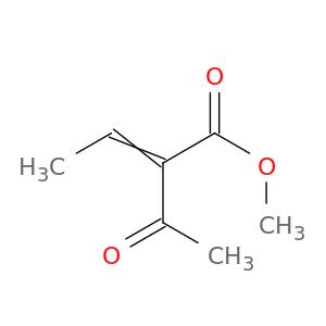 2-Butenoic acid, 2-acetyl-, methyl ester
