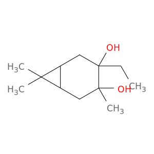Bicyclo[4.1.0]heptane-3,4-diol, 3-ethyl-4,7,7-trimethyl-