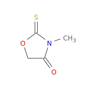 4-Oxazolidinone, 3-methyl-2-thioxo-
