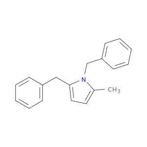 1H-Pyrrole, 2-methyl-1,5-bis(phenylmethyl)-