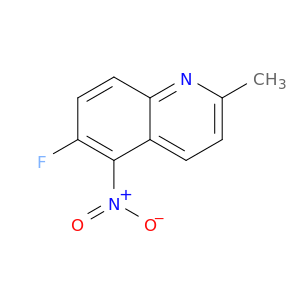 Quinoline, 6-fluoro-2-methyl-5-nitro-